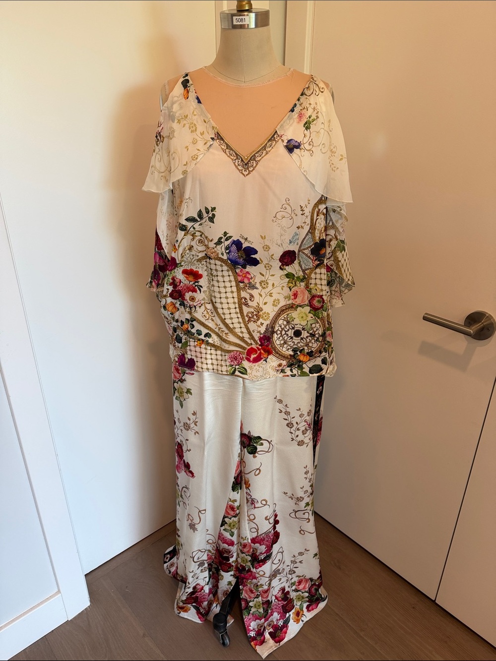 Camilla Ivory Floral Top & Pants